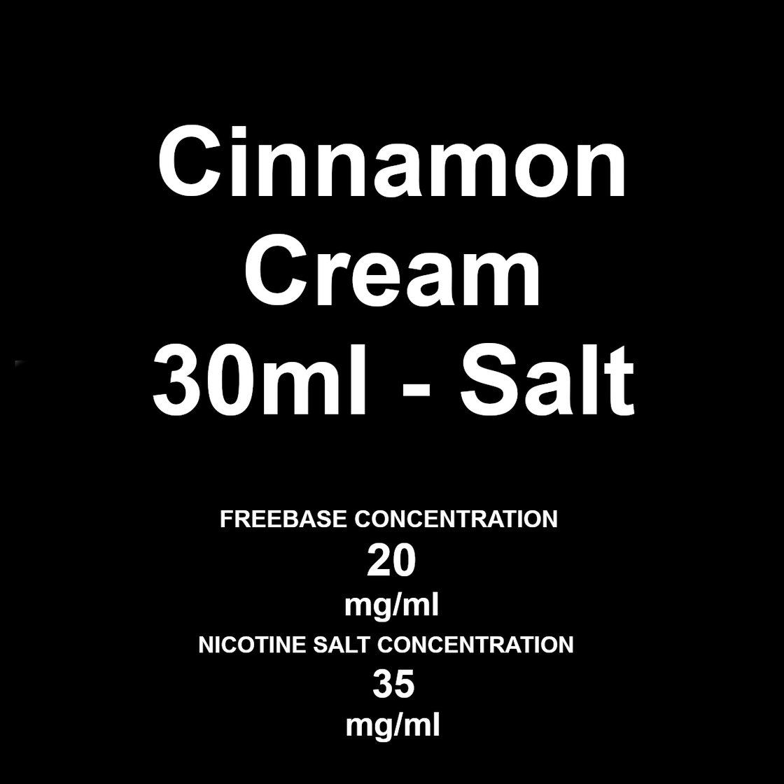 Silverback - Cinnamon Cream 30ml / 35mg