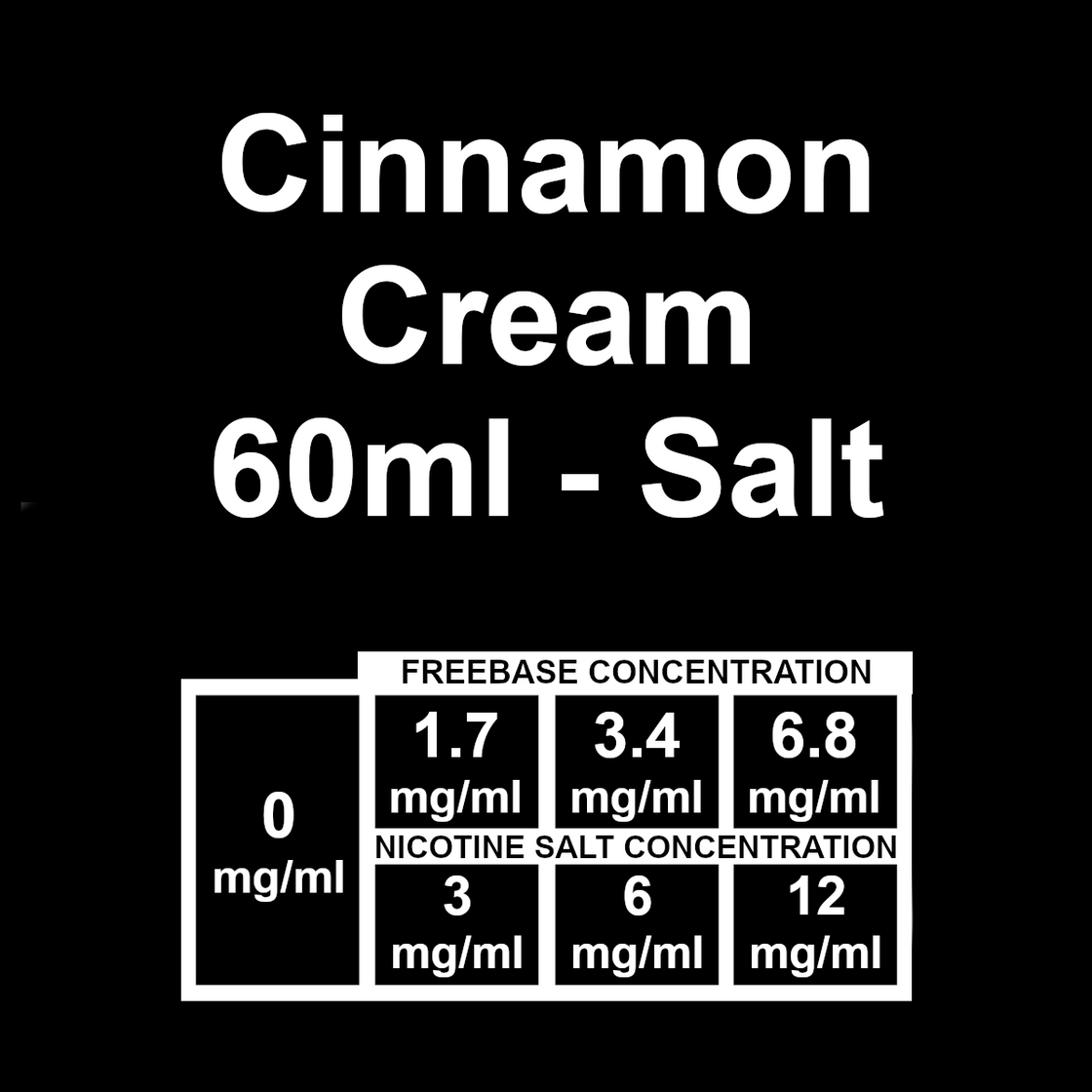 Silverback - Cinnamon Cream 60ml