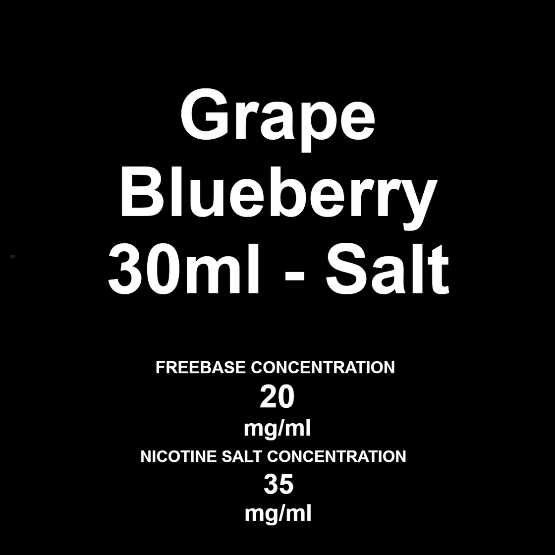 Silverback - Grape Blueberry 30ml / 35mg