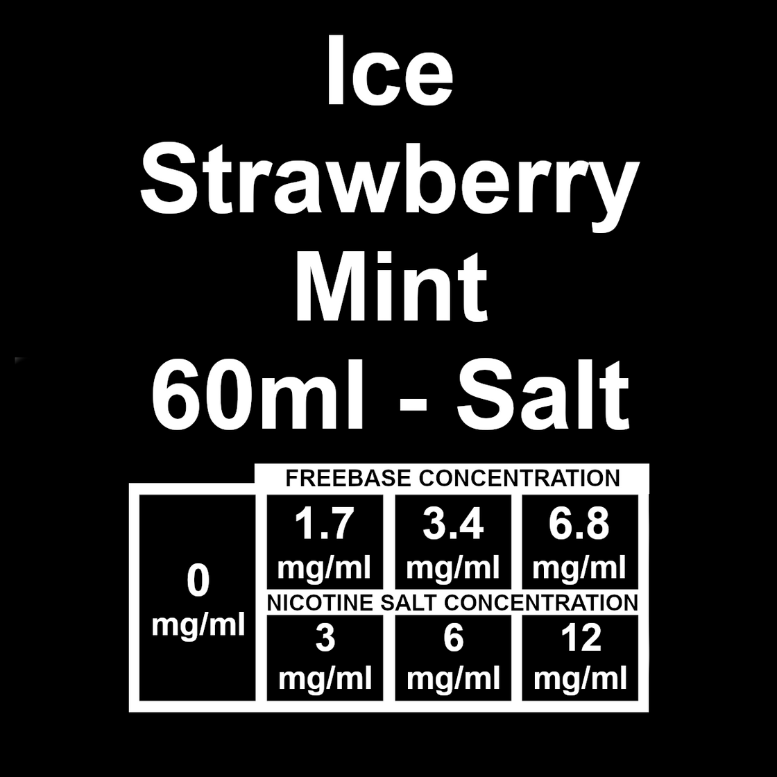 Silverback Ice - Strawberry Mint 60ml
