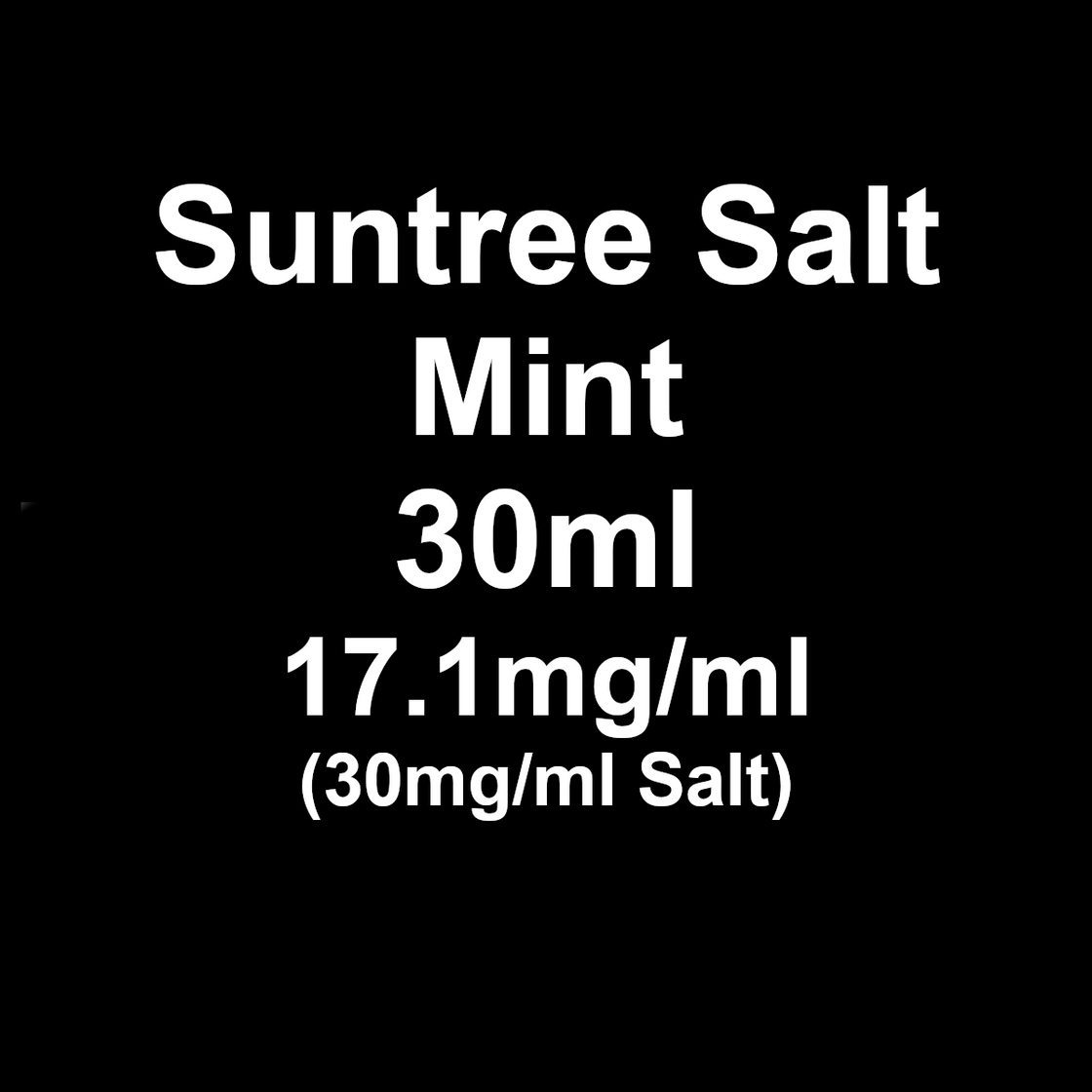 Suntree Salts - Mint - 30mg/ml