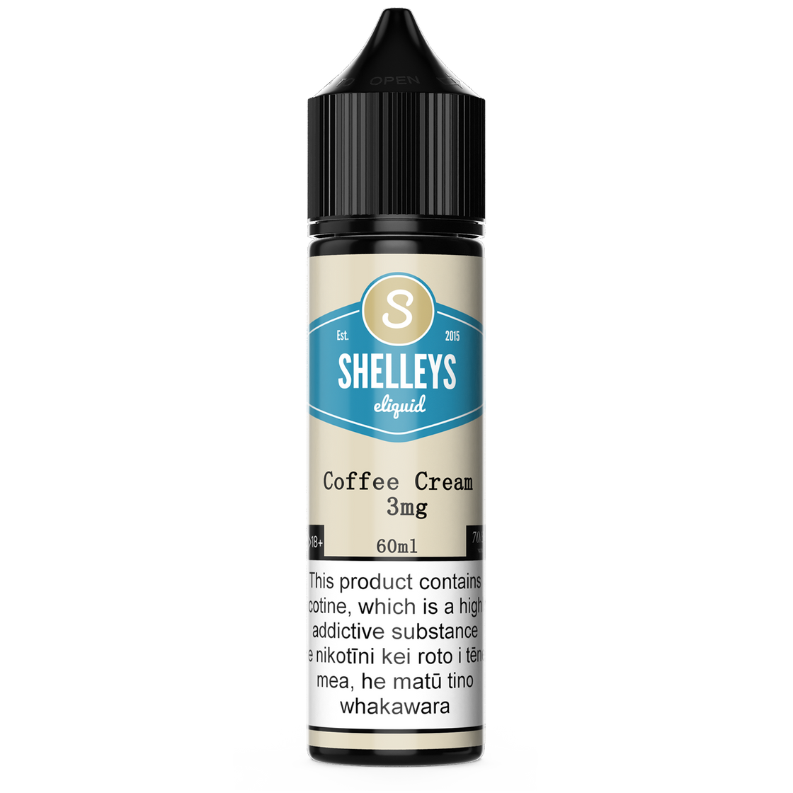 Shelleys Eliquid - Coffee Cream 60ml